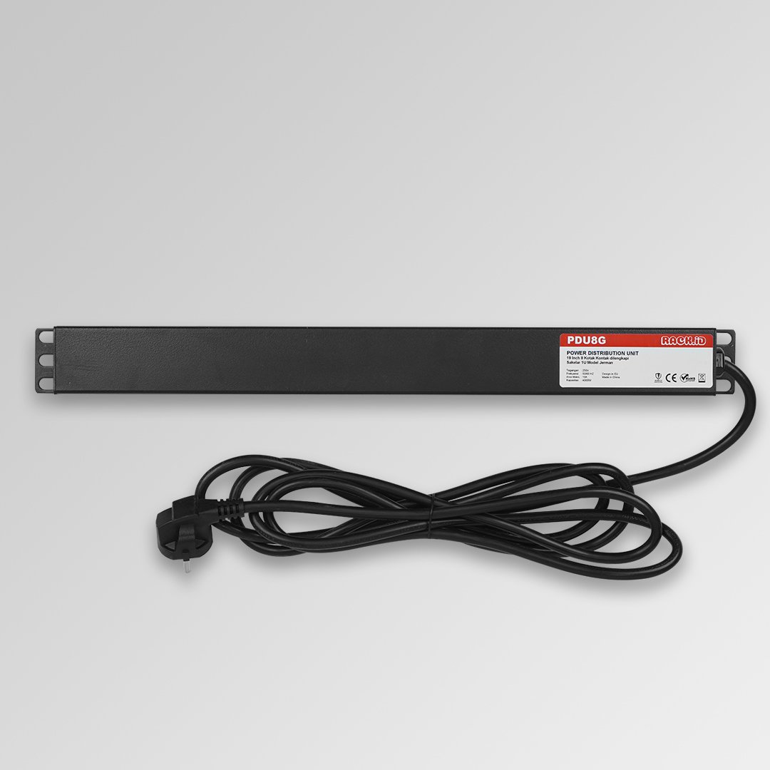 Power Distribution Unit 1U 8 Outlet Germany – P8G image 2